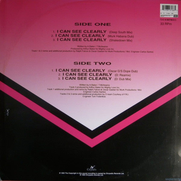 Deborah Harry : I Can See Clearly (12")