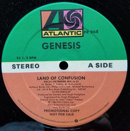 Genesis : Land Of Confusion (12", Promo)
