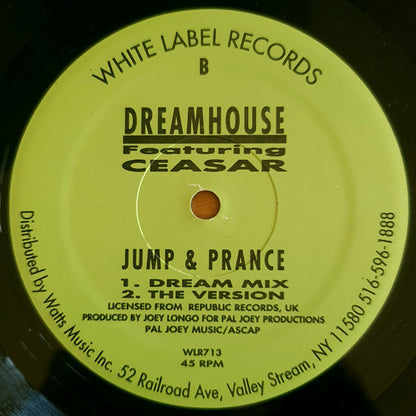 Dreamhouse : Jump & Prance (12", Gre)