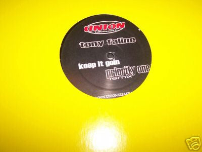 Tony Faline : Keep It Goin (12")