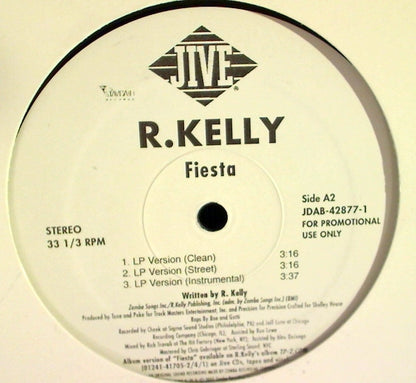 R.Kelly* : Fiesta (12", Promo)