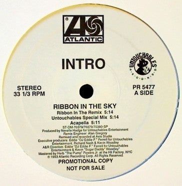 Intro (3) : Ribbon In The Sky (12", Promo)