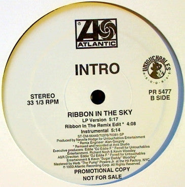 Intro (3) : Ribbon In The Sky (12", Promo)