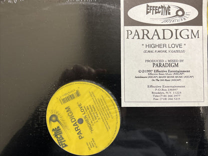 Paradigm (6) : Higher Love (12", Single, Off)