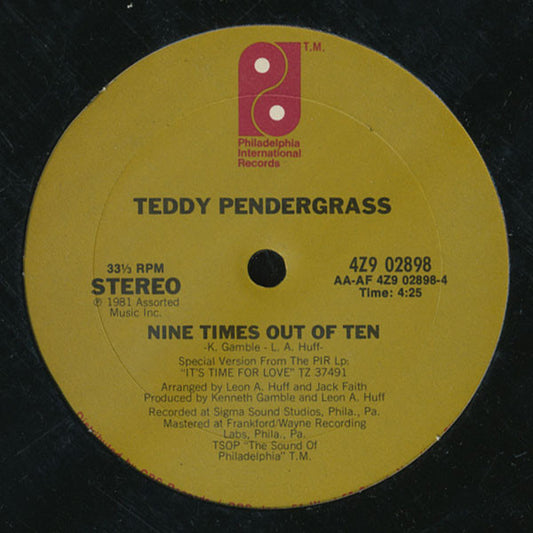 Teddy Pendergrass : This Gift Of Life (12")
