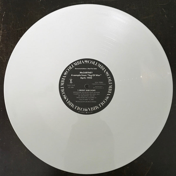 McCartney* : A Sample From "Tug Of War" April, 1982 (12", Promo, Whi)