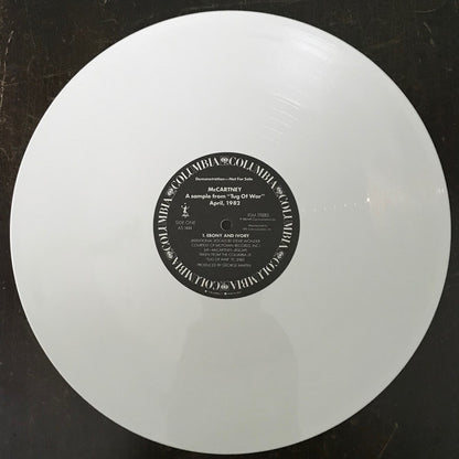 McCartney* : A Sample From "Tug Of War" April, 1982 (12", Promo, Whi)