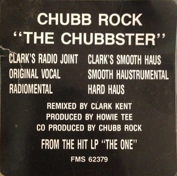 Chubb Rock : The Chubbster (12", Maxi)
