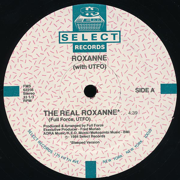Roxanne* With UTFO : The Real Roxanne (12")