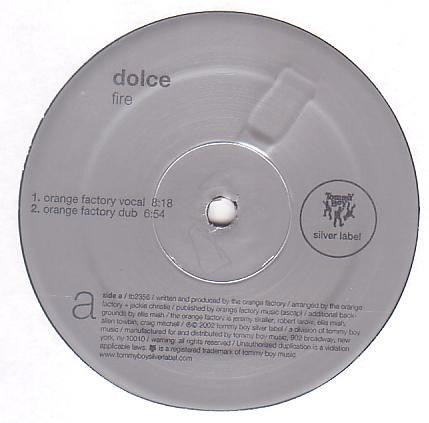 Dolce : Fire (12")