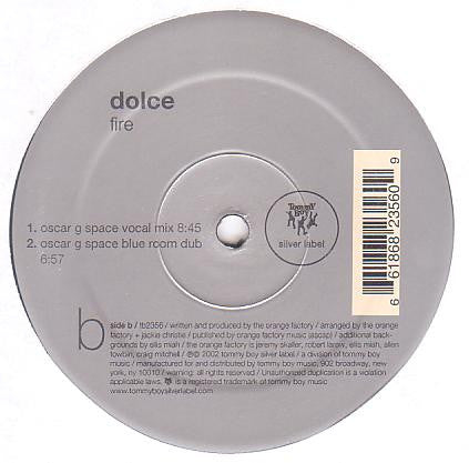 Dolce : Fire (12")