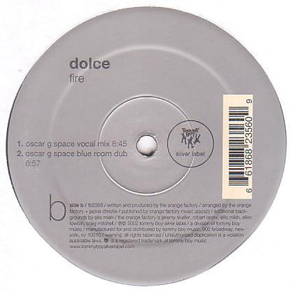 Dolce : Fire (12")