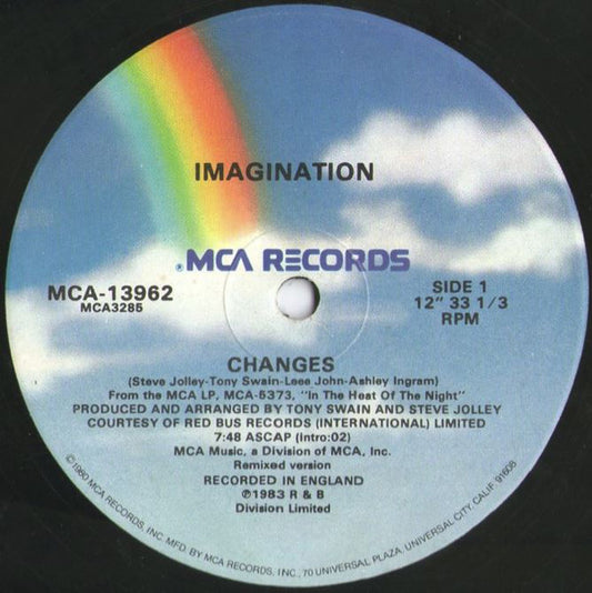 Imagination : Changes (12", Glo)