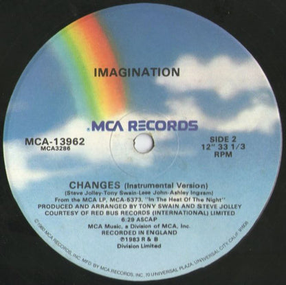 Imagination : Changes (12", Glo)
