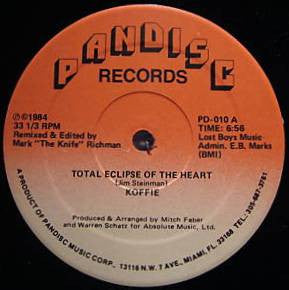 Koffie : Total Eclipse Of The Heart (12")