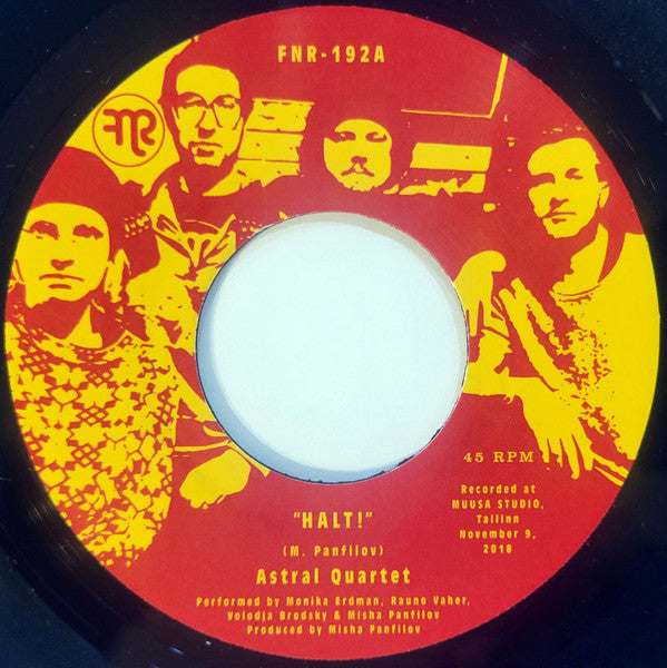 Astral Quartet : Halt (7", Ltd)