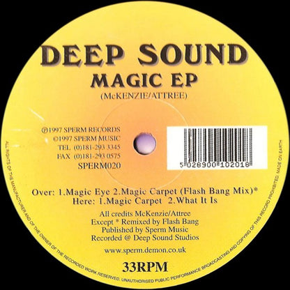 Deep Sound : Magic EP (12", EP)