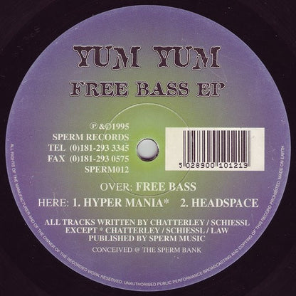 Yum Yum : Free Bass EP (12", EP)