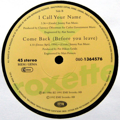 Roxette : Church Of Your Heart (12")