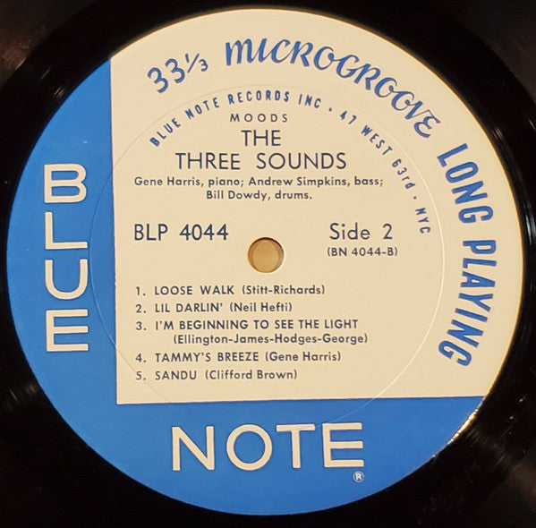 The 3 Sounds* : Moods (LP, Album, Mono)