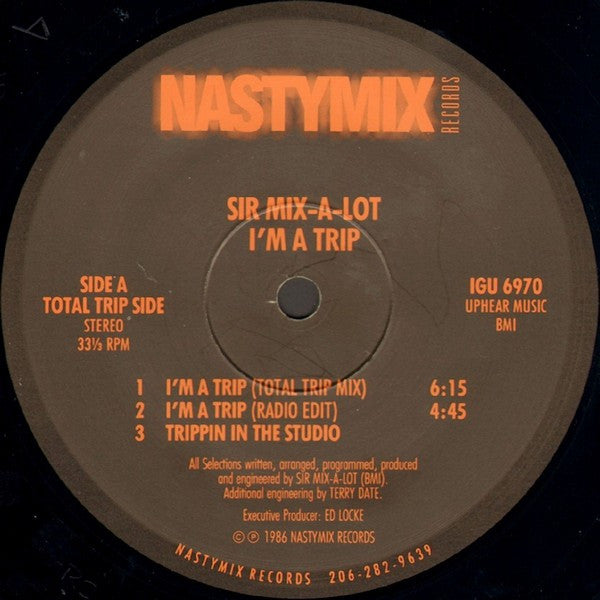 Sir Mix-A-Lot : I'm A Trip (12", EP)