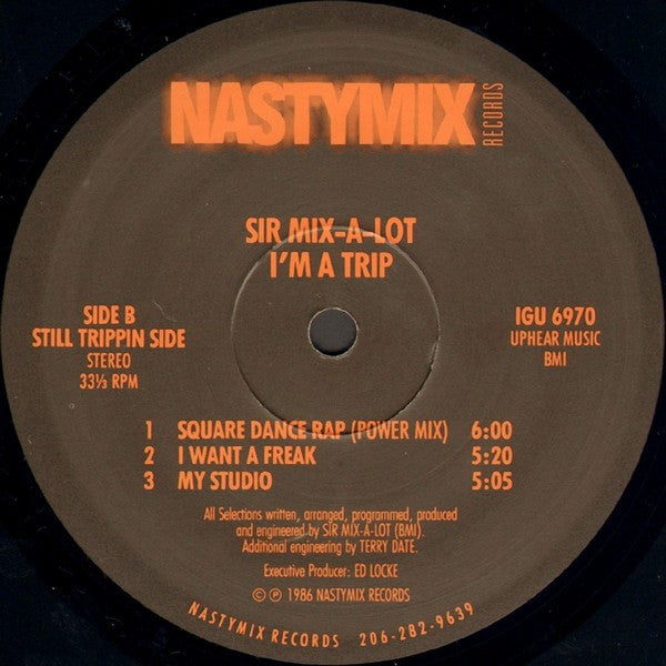 Sir Mix-A-Lot : I'm A Trip (12", EP)