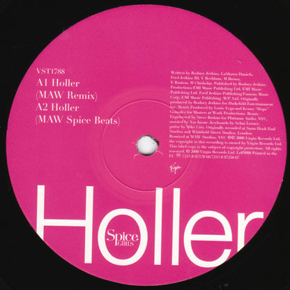 Spice Girls : Holler! (2x12", Single)