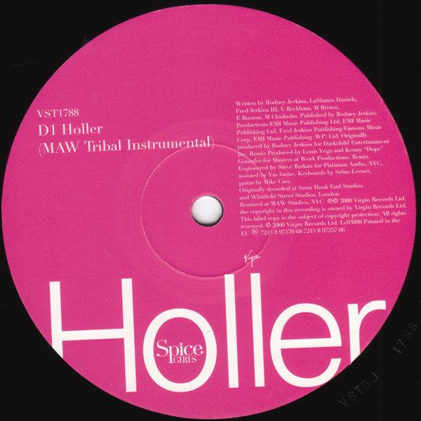 Spice Girls : Holler! (2x12", Single)