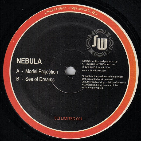 Nebula (8) : Model Projection / Sea Of Dreams (12", Ltd)
