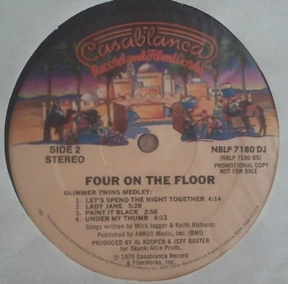 Four On The Floor (4) : Four On The Floor (LP, Album, Promo)
