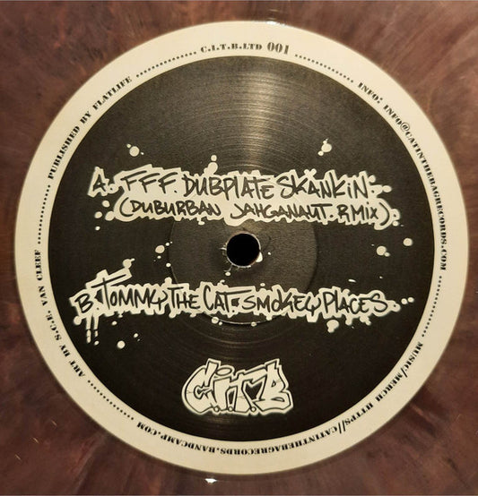 FFF / Tommy The Cat (2) : Dubplate Skankin' / Smokey Places (12", EP, Ltd, Mul)