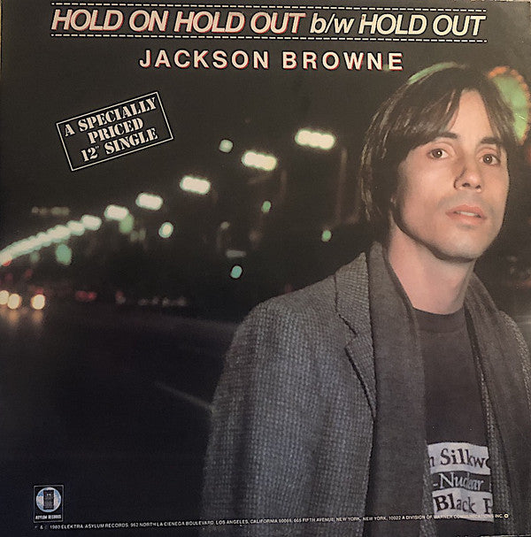 Jackson Browne : Hold On Hold Out (12", Single, SP )