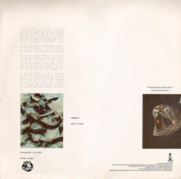 Shriekback : Nemesis (12")