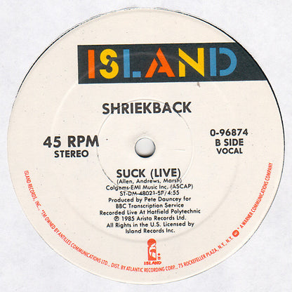 Shriekback : Nemesis (12")