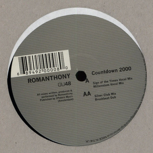 Romanthony : Countdown 2000 (12")