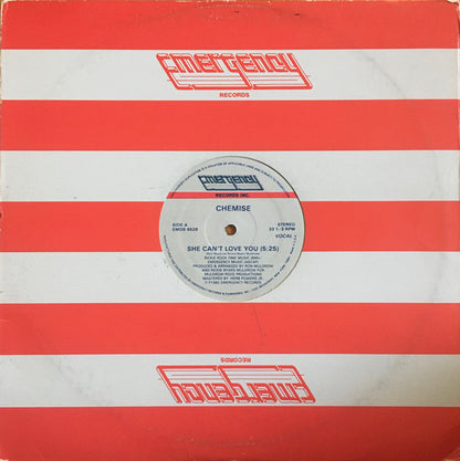 Chemise : She Can't Love You (12", Gre)