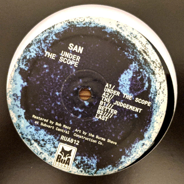 San (33) : Under The Scope (12", EP)
