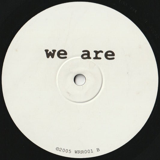 We Are (2) : Untitled (10")