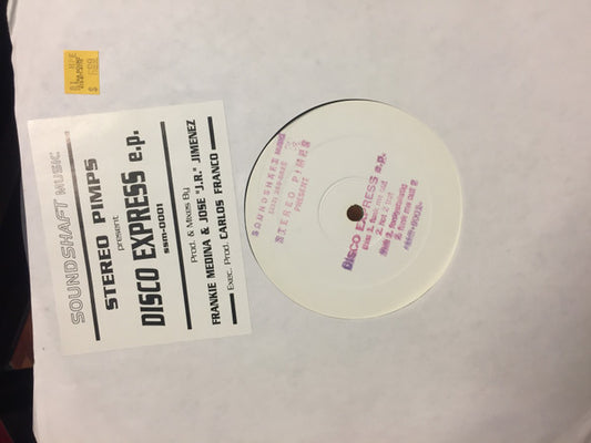 Stereo Pimps : Disco Express E.P. (12")