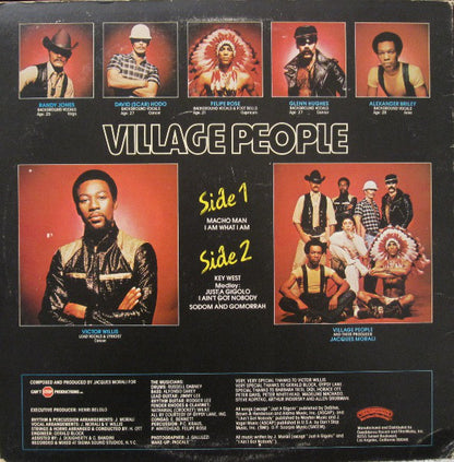 Village People : Macho Man (LP, Album, Spe)