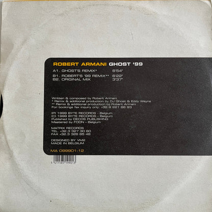 Robert Armani : Ghost '99 (12")