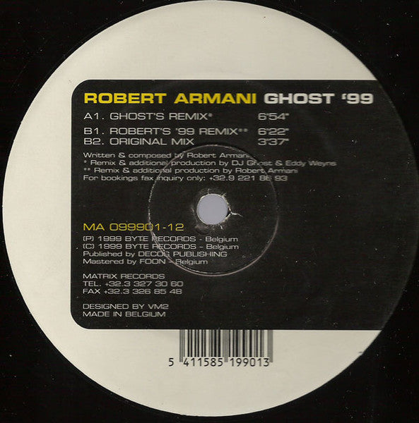 Robert Armani : Ghost '99 (12")