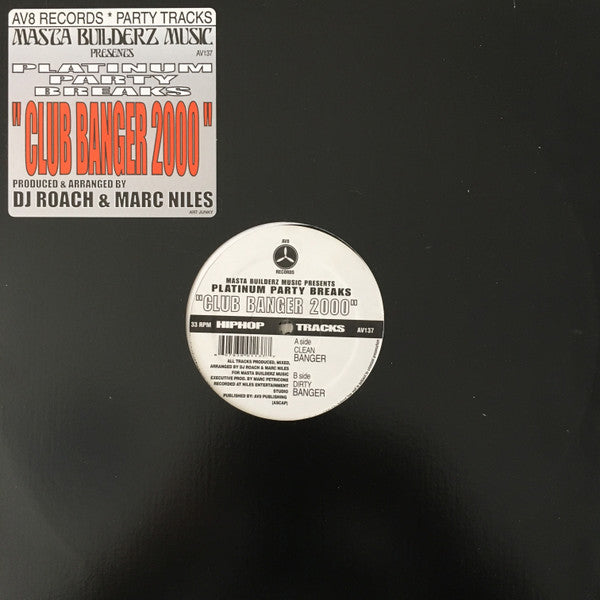 Platinum Party Breaks : Club Banger 2000 (12")