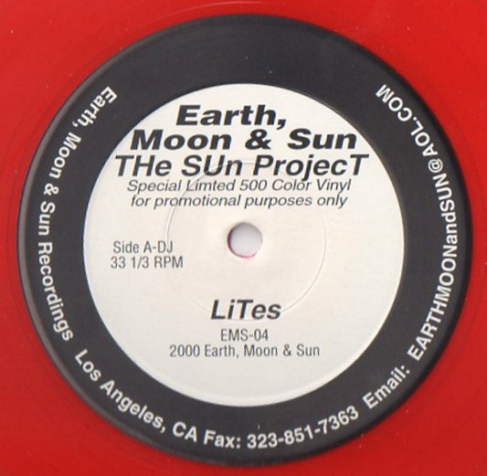 The Sun Project : Lites (12", Ltd, Promo, Red)