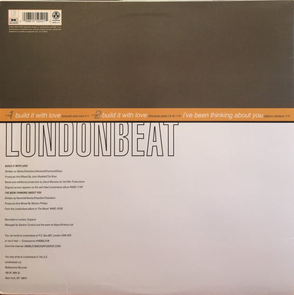 Londonbeat : Build It With Love (12", Single)