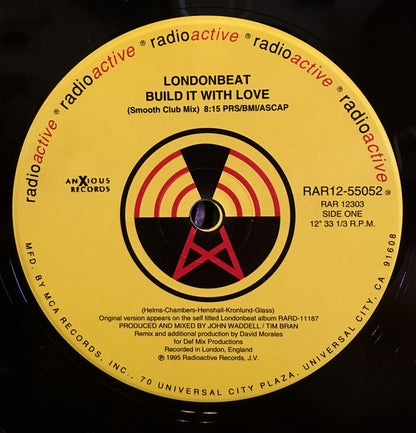 Londonbeat : Build It With Love (12", Single)