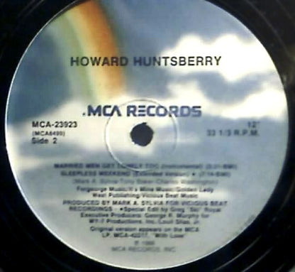 Howard Huntsberry : Married Men Get Lonely Too (12", Single)