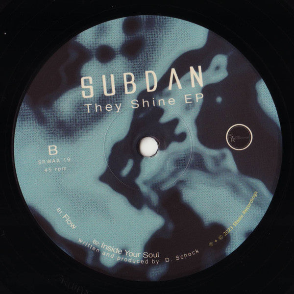 SubDan : They Shine EP (12", EP)