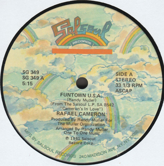 Rafael Cameron : Funtown U.S.A. (12", Single)