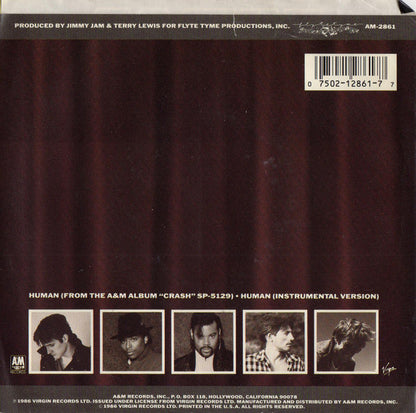 Human League* : Human (7", Single, Styrene, Ind)